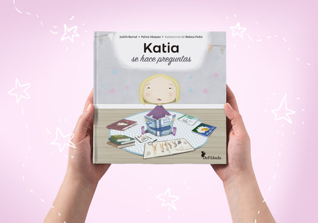 Ilustración portada Katia se hace preguntas